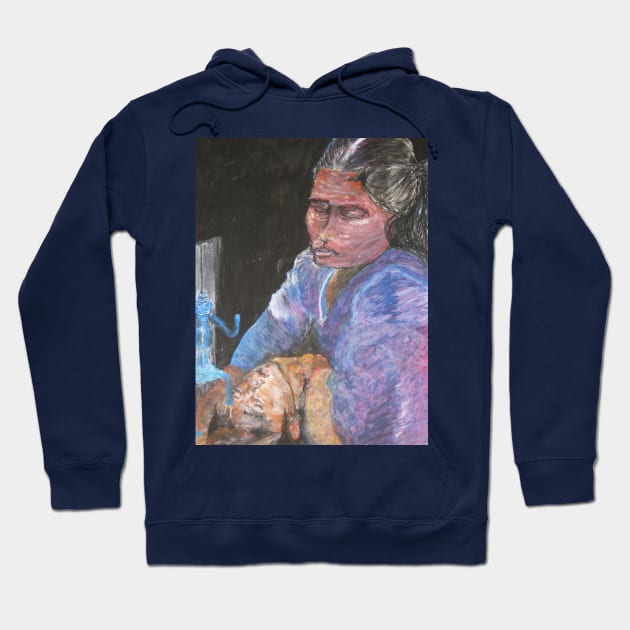 Mother and Child Hoodie by Reilly's Fine Art and Designs